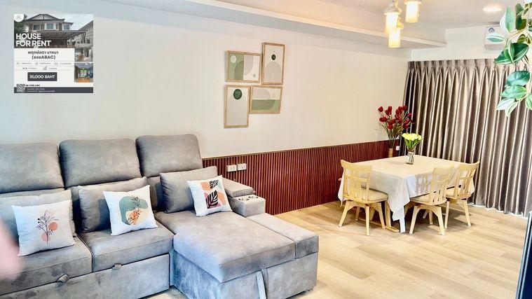 รูป 🎀🏡 เช่าบ้าน อินดี้ 4 บางนา กม.7 (Indy 4 Bangna km.7) ตกแต่งสวย ใกล้Mega บางนา - รูปที่ 4/30