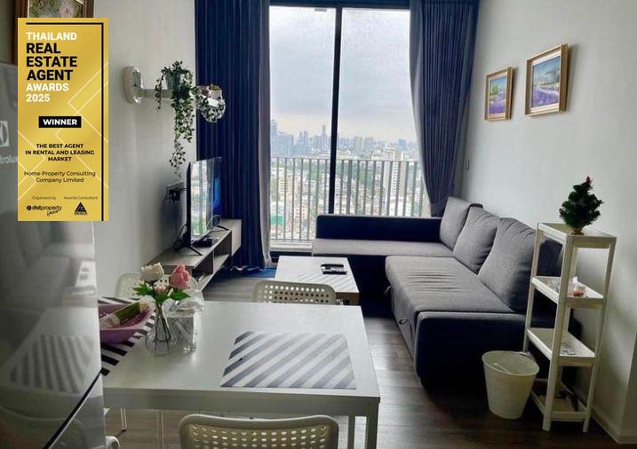 รูป Condo for Rent: Whizdom Essence Sukhumvit Near BTS Punnawithi - รูปที่ 1/8