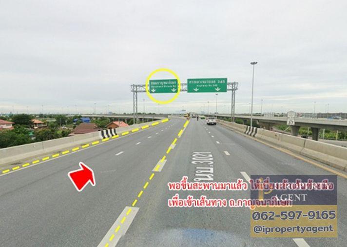 รูป เช่าที่ดิน5ไร่ เดือนละ 50,000 บาท ถนนกาญจนาภิเษก คลองพระอุดม ลาดหลุมแก้ว ปทุมธานี - รูปที่ 13/23