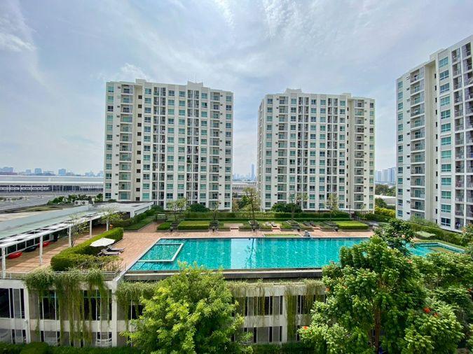 รูป 🔥วิวสระ!! ให้เช่าด่วน!! 1b1b 15k - Supalai Wellington II 📞Call 090 919 9898 - รูปที่ 1/15
