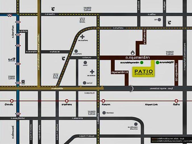 รูป ขายด่วน ราคาดีมาก ทาวน์โฮม 3 ชั้น รีโนเวทใหม่ PATIO ศรีนครินทร์–พระราม 9 ทำเลกรุงเทพกรีฑา - รูปที่ 25/25