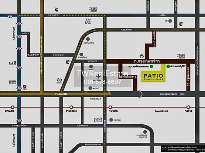 รูป ขายด่วน ราคาดีมาก ทาวน์โฮม 3 ชั้น รีโนเวทใหม่ PATIO ศรีนครินทร์–พระราม 9 ทำเลกรุงเทพกรีฑา - รูปที่ 25/25