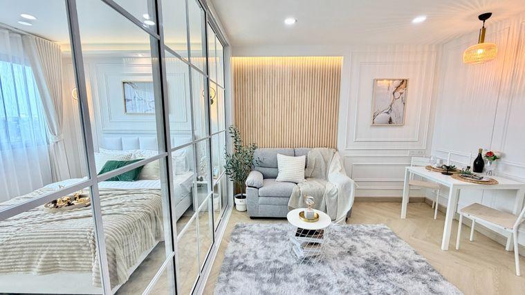 รูป ✨ ขายคอนโดรีโนเวทใหม่ พร้อมผู้เช่า ✨ D condo Ramintra (ดีคอนโด รามอินทรา) - รูปที่ 7/20
