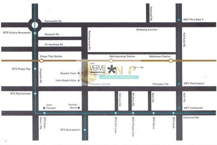 รูป 🏢 ขายคอนโด : IDEO Verve Ratchaprarop (ไอดีโอ เวิร์ฟ ราชปรารภ) รหัสทรัพย์ | 📌LNP-C11007 - รูปที่ 9/9