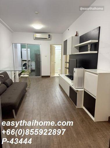 picture P-43444 | Supalai Park Ratchaphruek - Phetkasem 🔥 Spacious 2-Bedroom Condo for Rent with Pool & Canal View – High Floor, Ready to Move In! 🔥 - 6/12
