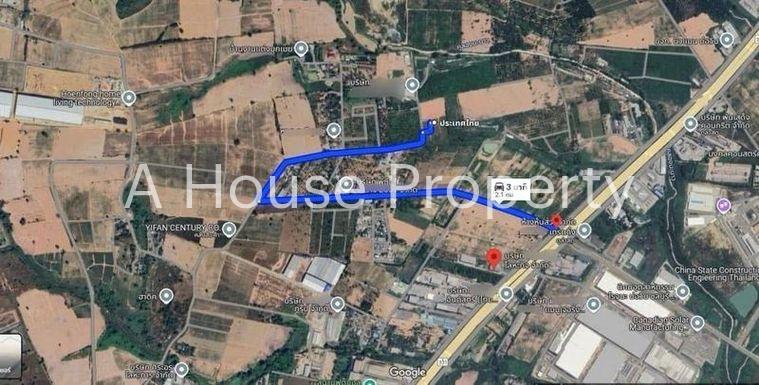 picture Beautiful plot of land for sale in Bowin, Sriracha, within a designated urban development zone. - 4/6