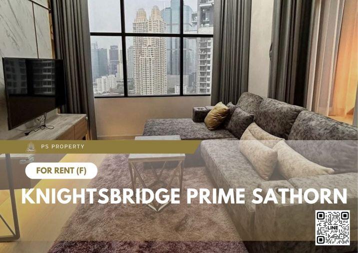 รูป ให้เช่า 📍 Knightsbridge Prime Sathorn 📍 เฟอร์นิเจอร์ และ เครื่องใช้ไฟฟ้าครบ ใกล้ BTS ช่องนนทรี - รูปที่ 1/8
