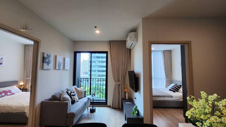 รูป ให้เช่า 🔥 Nue District R9 Rama 9 🔥 2 ห้องนอน เฟอร์นิเจอร์ และ เครื่องใช้ไฟฟ้าครบ ใกล้ MRT พระราม 9 - รูปที่ 7/11