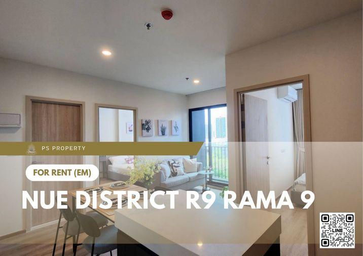 รูป ให้เช่า 🔥 Nue District R9 Rama 9 🔥 2 ห้องนอน เฟอร์นิเจอร์ และ เครื่องใช้ไฟฟ้าครบ ใกล้ MRT พระราม 9 - รูปที่ 1/11