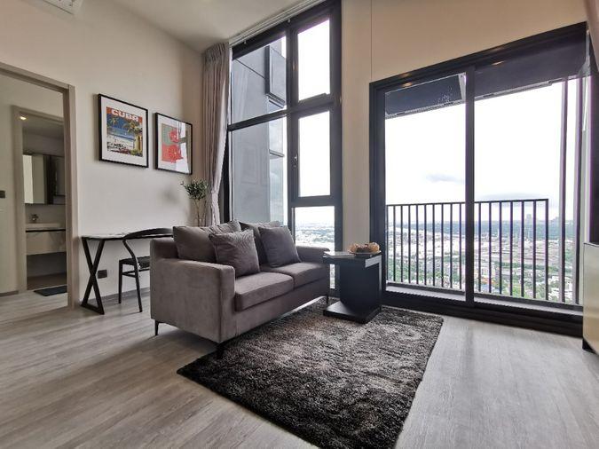 picture PFD-07697 FOR RENT: The Line Sukhumvit 101 – Luxury High-Ceiling Condo on 33rd Floor - 1/12