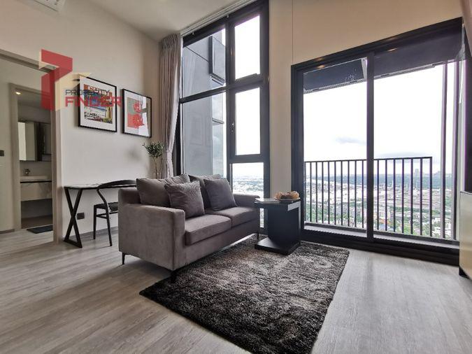 picture PFD-07697 FOR RENT: The Line Sukhumvit 101 – Luxury High-Ceiling Condo on 33rd Floor - 1/12