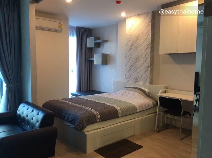 รูป P-43956 คอนโดฯ 1 ห้องนอน ใกล้จุฬาฯ! ไอดีโอ คิว จุฬา-สามย่าน วิวเมือง 25,000 บาท Line Id @easythaihome 085-592-2897 - รูปที่ 1/4