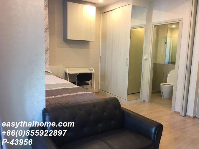 รูป P-43956 คอนโดฯ 1 ห้องนอน ใกล้จุฬาฯ! ไอดีโอ คิว จุฬา-สามย่าน วิวเมือง 25,000 บาท Line Id @easythaihome 085-592-2897 - รูปที่ 2/4