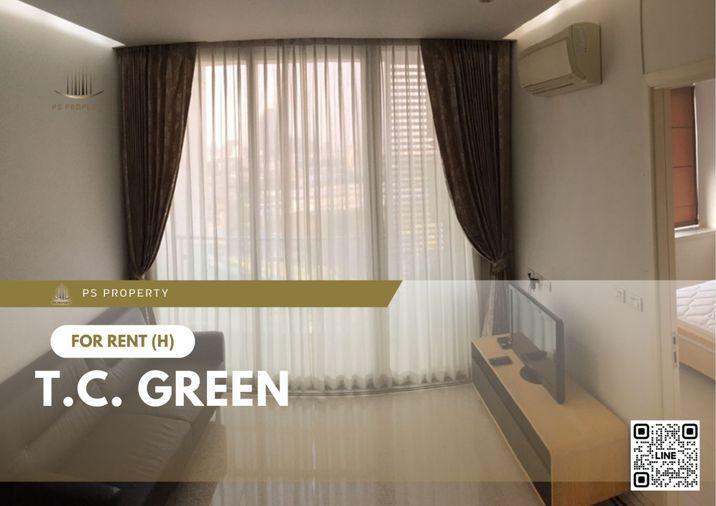 รูป ให้เช่า ✨ T.C. Green ✨ เฟอร์นิเจอร์ และ เครื่องใช้ไฟฟ้าครบ ใกล้ MRT พระราม 9 - รูปที่ 1/11