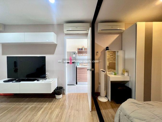 รูป 💥💥ขายห้องพร้อมผู้เช่า!! The Tree Interchange 1Bed 34.83 ตร.ม.ตึก A ชั้น 39 วิวแม่น้ำ เพียง 2.85 ล้านบาท!! สอบถาม LINE: @atfirm💥💥 - รูปที่ 5/19