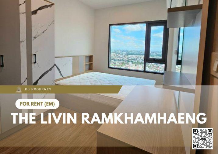 รูป ให้เช่า ✨ The Livin Ramkhamhaeng ✨ ใกล้ MRT Interchange ลำสาลี เฟอร์นิเจอร์ และ เครื่องใช้ไฟฟ้าครบ  - รูปที่ 1/11