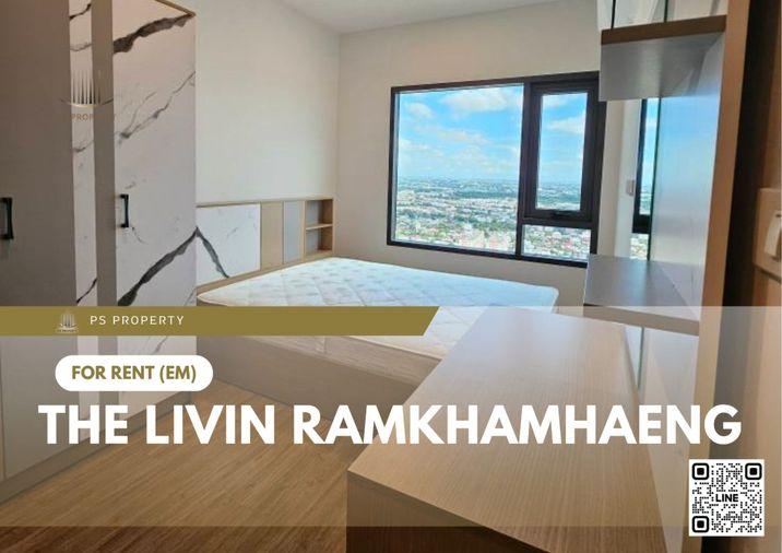 รูป ให้เช่า ✨ The Livin Ramkhamhaeng ✨ ใกล้ MRT Interchange ลำสาลี เฟอร์นิเจอร์ และ เครื่องใช้ไฟฟ้าครบ - รูปที่ 1/11