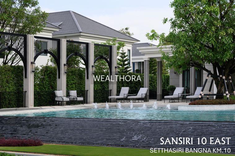 รูป เศรษฐสิริ บางนา กม.10 บ้านเดี่ยวสไตล์ Georgian 1 ใน Sansiri 10 East เป็นส่วนตัวเพียง 71 ครอบครัว บนพื้นที่ 27 ไร่ - รูปที่ 4/8