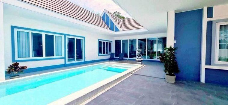 รูป ขายบ้านสวยพัทยา โซนโป่ง-มาบประชัน บ้านสไตล์นอร์ดิก ตกแต่งพร้อมเข้าอยู่  - รูปที่ 2/15