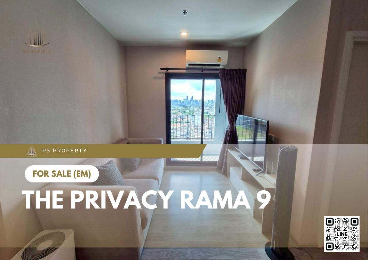 รูป ขายด่วน 📍 The Privacy Rama 9 📍 เฟอร์นิเจอร์ และ เครื่องใช้ไฟฟ้าครบ ใกล้ Airport Link รามคำแหง - รูปที่ 1/10