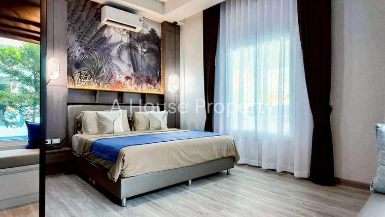 รูป ขายบ้านสวยพัทยา โซนโป่ง-มาบประชัน บ้านสไตล์นอร์ดิก ตกแต่งพร้อมเข้าอยู่ - รูปที่ 13/15