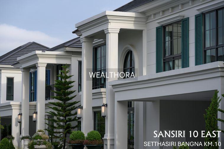 รูป เศรษฐสิริ บางนา กม.10 บ้านเดี่ยวสไตล์ Georgian 1 ใน Sansiri 10 East เป็นส่วนตัวเพียง 71 ครอบครัว บนพื้นที่ 27 ไร่ - รูปที่ 2/8