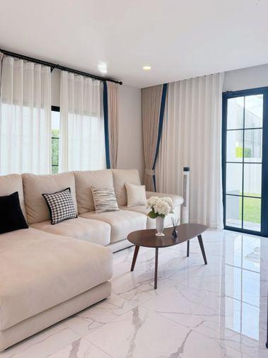 picture For Rent 🔥 Setthasiri Serithai 🔥 4 Bedrooms, 4 Bathrooms, Fully Furnished and Equipped with Appliances. - 3/11