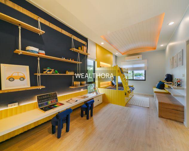 รูป บ้านเดี่ยว สราญสิริ บางนา Saransiri Bangna บ้านซีรีส์ใหม่ วิวทะเลสาบ - รูปที่ 7/43