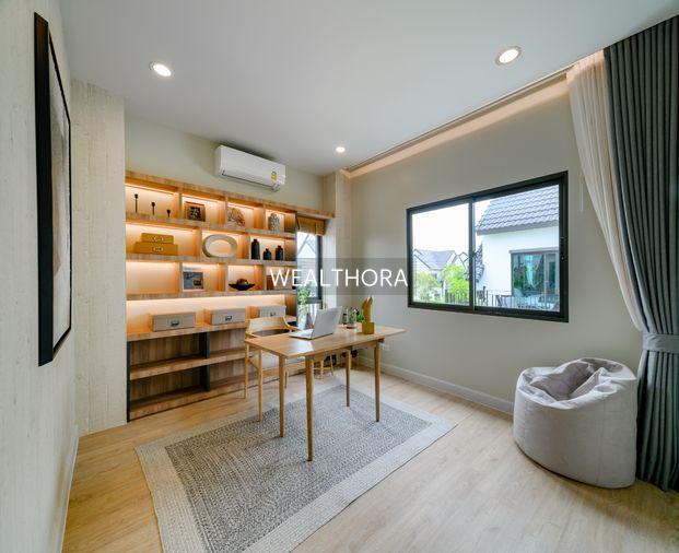 รูป บ้านเดี่ยว สราญสิริ บางนา Saransiri Bangna บ้านซีรีส์ใหม่ วิวทะเลสาบ - รูปที่ 13/18