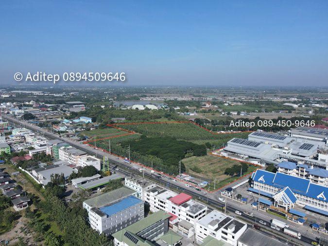 รูป ขายที่ดินลาดหลุมแก้ว 30 ไร่ ติดถนน 346 ปทุมธานี-บางเลน ติดสํานักอัยการลาดหลุมแก้ว บริษัท ซีพีแรม สำนักงานใหญ่ เหมาะสร้างโรงงาน/หมู่บ้าน - รูปที่ 8/18