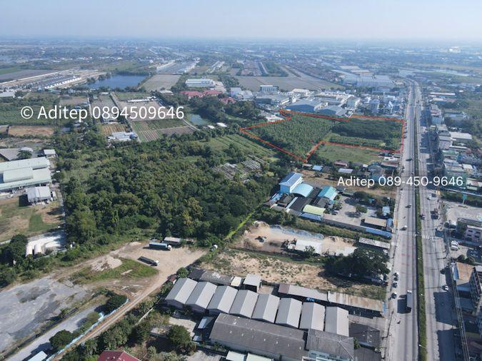 รูป ขายที่ดินลาดหลุมแก้ว 30 ไร่ ติดถนน 346 ปทุมธานี-บางเลน ติดสํานักอัยการลาดหลุมแก้ว บริษัท ซีพีแรม สำนักงานใหญ่ เหมาะสร้างโรงงาน/หมู่บ้าน - รูปที่ 13/18