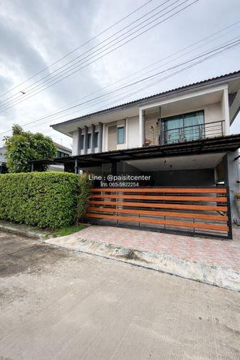 รูป ให้เช่าบ้านเดี่ยว ฮาบิเทีย วัชรพล (HABITIA WATCHARAPOL) - รูปที่ 1/5