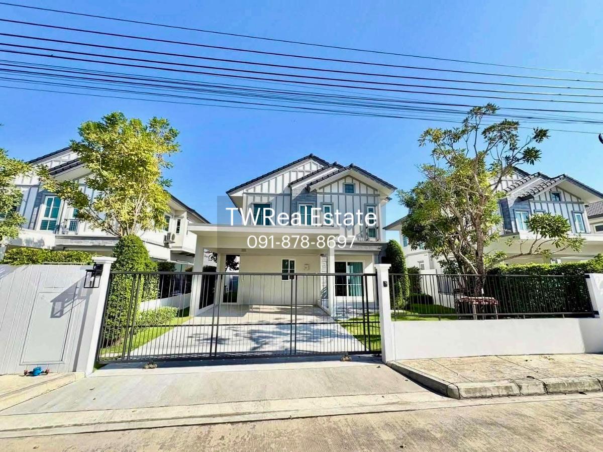 รูป ให้เช่า บ้านเดี่ยว Villaggio 3 ศรีนครินทร์–บางนา | 4 ห้องนอน ราคาพิเศษ เฟอร์นิเจอร์ครบ พร้อมเข้าอยู่ - รูปที่ 1/16