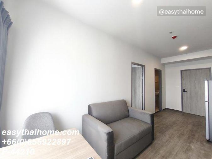 รูป P-44210 🔑 ให้เช่าห้องแบบ 1นอน คอนโดห้องสวย ริช พอยท์ @ บีทีเอส วุฒากาศ ใกล้ BTS วุฒากาศ ชั้น31 Line: @easythaihome 085-592-2897 - รูปที่ 5/13