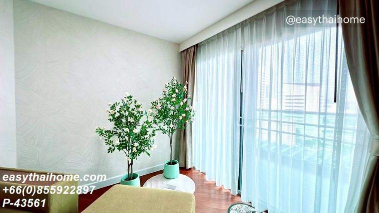 รูป P-43561 วิวเมืองสวย! เบลล์ แกรนด์ พระราม 9 - 2 ห้องนอน ใจกลาง CBD! 36,000 บาท Line Id @easythaihome 085-592-2897 - รูปที่ 10/32