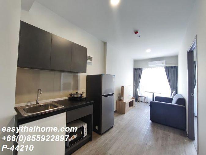 รูป P-44210 🔑 ให้เช่าห้องแบบ 1นอน คอนโดห้องสวย ริช พอยท์ @ บีทีเอส วุฒากาศ ใกล้ BTS วุฒากาศ ชั้น31 Line: @easythaihome 085-592-2897 - รูปที่ 3/13