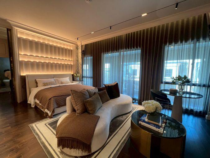 รูป Grand Bangkok Boulevard กรุงเทพกรีฑา บ้านเดี่ยวหรูสไตล์ Modern Classic  ใกล้ ARL ลาดกระบัง และสนามบินสุวรรณภูมิ เพียง 62 ครอบครัวเท่านั้น - รูปที่ 22/36