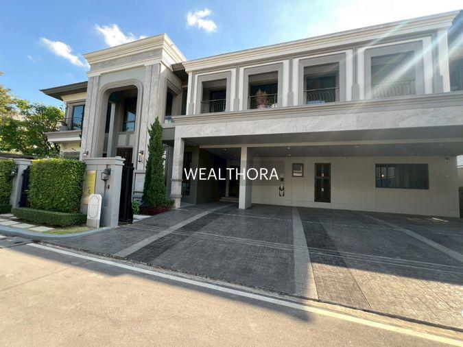 รูป Grand Bangkok Boulevard กรุงเทพกรีฑา บ้านเดี่ยวหรูสไตล์ Modern Classic ใกล้ ARL ลาดกระบัง และสนามบินสุวรรณภูมิ เพียง 62 ครอบครัวเท่านั้น - รูปที่ 36/36