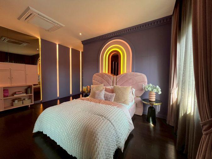 รูป Grand Bangkok Boulevard กรุงเทพกรีฑา บ้านเดี่ยวหรูสไตล์ Modern Classic  ใกล้ ARL ลาดกระบัง และสนามบินสุวรรณภูมิ เพียง 62 ครอบครัวเท่านั้น - รูปที่ 19/36