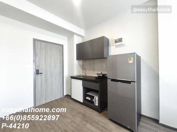 รูป P-44210 🔑 ให้เช่าห้องแบบ 1นอน คอนโดห้องสวย ริช พอยท์ @ บีทีเอส วุฒากาศ ใกล้ BTS วุฒากาศ ชั้น31 Line: @easythaihome 085-592-2897 - รูปที่ 6/13