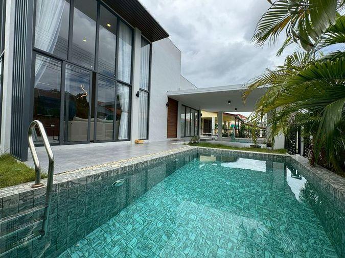 รูป KT0100📲LineID @556ryccg🏖️Pool Villa นาเกลือ12 ใกล้ปราสาทสัจธรรม 3ห้องนอน พร้อมเฟอร์นิเจอร์🏊สระว่ายน้ำ - รูปที่ 2/14