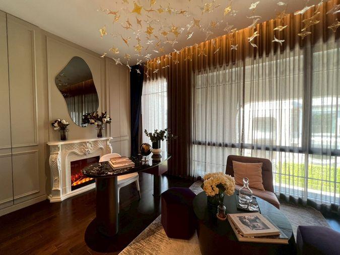 รูป Grand Bangkok Boulevard กรุงเทพกรีฑา บ้านเดี่ยวหรูสไตล์ Modern Classic  ใกล้ ARL ลาดกระบัง และสนามบินสุวรรณภูมิ เพียง 62 ครอบครัวเท่านั้น - รูปที่ 6/36