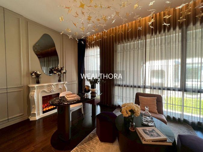 รูป Grand Bangkok Boulevard กรุงเทพกรีฑา บ้านเดี่ยวหรูสไตล์ Modern Classic ใกล้ ARL ลาดกระบัง และสนามบินสุวรรณภูมิ เพียง 62 ครอบครัวเท่านั้น - รูปที่ 6/36