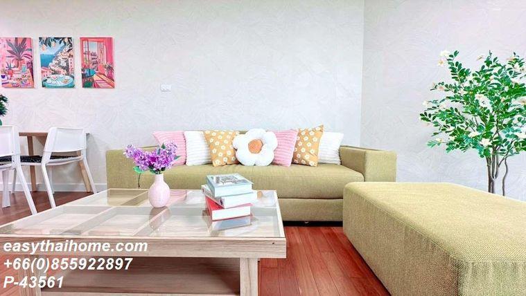 รูป P-43561 วิวเมืองสวย! เบลล์ แกรนด์ พระราม 9 - 2 ห้องนอน ใจกลาง CBD! 36,000 บาท Line Id @easythaihome 085-592-2897 - รูปที่ 7/32
