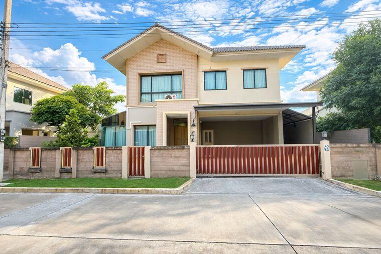 picture 🔥 Single House for Sale | Tiwanon–Pak Kret Roadside Location 🔥 ✨ Large Land Plot | Fully Built-in | Move-in Ready ✨ - 1/23