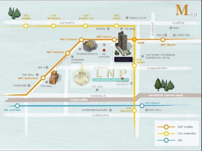 รูป 🏢 ขายคอนโด : Knightsbridge Collage Ramkhamhaeng (ไนท์บริดจ์ คอลลาจ รามคำแหง) รหัสทรัพย์ | 📌LNP-C11346 - รูปที่ 8/8