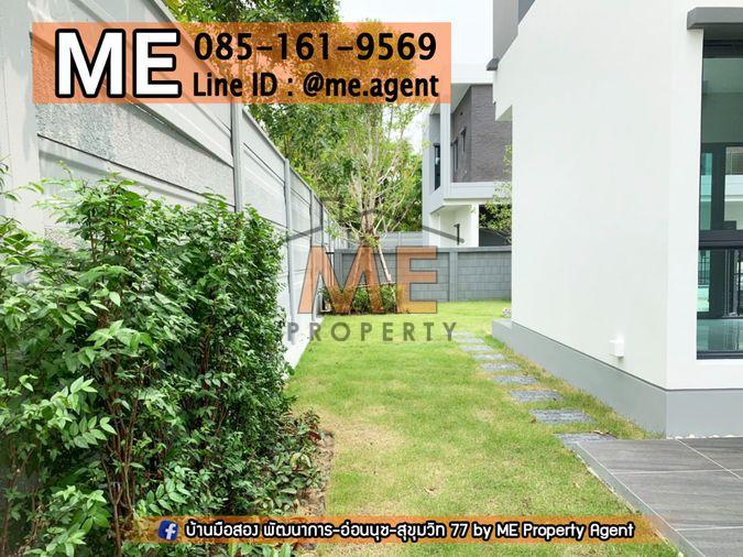 รูป ขาย บ้านเดี่ยว หลังมุม The City สุขุมวิท-อ่อนนุช บ้านใหม่ ไม่เคยอยู่ 68 ตรว. โทร 064-954-9619 (BO15-68) - รูปที่ 11/12