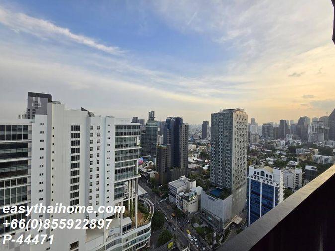 รูป P-44471 วิวเมืองสวย 38,000 บ.! HQ by Sansiri ใกล้ BTS พร้อมพงษ์ Line Id @easythaihome 085-592-2897 - รูปที่ 2/5
