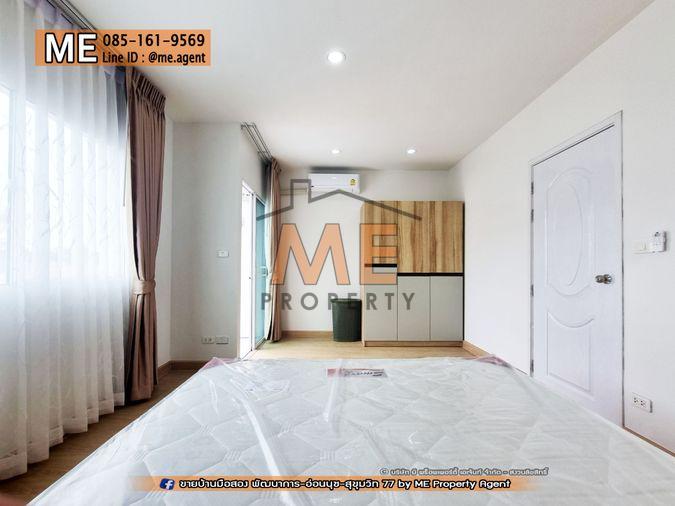 รูป ให้เช่า ต้นโครงการ Villette City พัฒนาการ 38 ทาวน์เฮ้าส์ 3 ชั้น รีโนเวทใหม่ทั้งหลัง ใกล้ BTS -อ่อนนุช โทร 064-954-9619 (RTC23-24) - รูปที่ 14/22