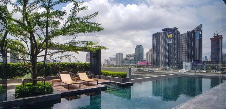 รูป ให้เช่าChewathai Residence Asoke 2 นอน  สวย วิวเมือง วิวสวน - รูปที่ 15/19